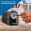 imageXACTO Electric Pencil Sharpener  XLR Heavy Duty Electric Pencil Sharpener Quiet Motor Pencil Saver Technology AutoReset and Safe Start