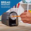 imageXACTO Electric Pencil Sharpener  XLR Heavy Duty Electric Pencil Sharpener Quiet Motor Pencil Saver Technology AutoReset and Safe Start