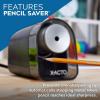 imageXACTO Electric Pencil Sharpener  XLR Heavy Duty Electric Pencil Sharpener Quiet Motor Pencil Saver Technology AutoReset and Safe Start