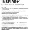 imageXACTO Inspire Battery Pencil Sharpener