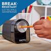 imageXACTO XLR Electric Pencil Sharpener Black ELM1818X1 Count Pack of 1