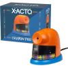 imageXACTO Crayon Pro Electric Sharpener SafeStart Automatic Motor Great for Home or School Use1 Count Pack of 6