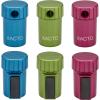 imageXACTO Magnetic Rotating Top Manual Pencil Sharpener Assorted Colors 6 Count