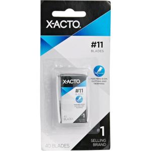 imageXACTO 11 Classic Fine Point Replacement Blades 40 Count