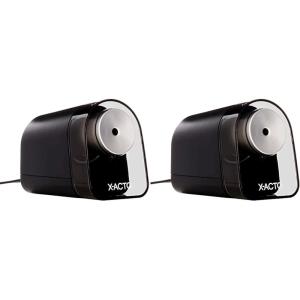 imageXACTO XLR Electric Pencil Sharpener Black ELM1818X1 Count Pack of 2