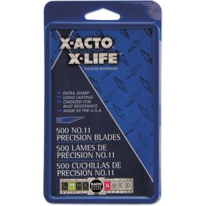 imageELMERS XActo 11 Blades for XActo Knives Bulk Pack 500 Blades Per Box X511